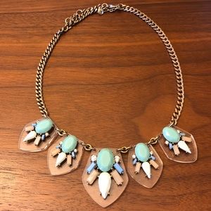 J Crew jeweled necklace